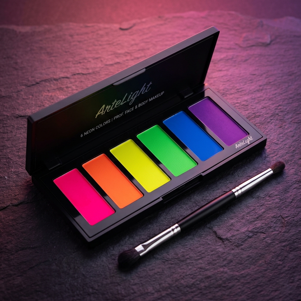 Paleta Maquillaje Cremoso Profesional - 6 Tonos